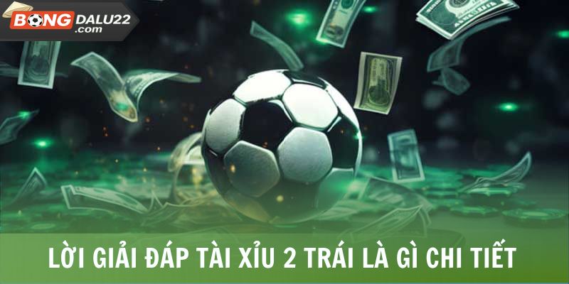 Lời Giải Đáp Tài Xỉu 2 Trái Là Gì Chi Tiết Từ BONGDALU 6 Lý giải cụ thể kèo tài xỉu 2 trái là gì?